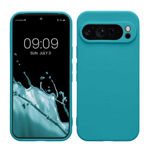 Pouzdro Kwmobile pro Google Pixel 9 Pro, modré, silikonové, KWM000020PH007C