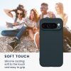 Pouzdro Kwmobile pro Google Pixel 9 Pro, tmavě zelené, silikonové, KWM000020PH008C