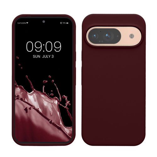 Pouzdro Kwmobile pro Google Pixel 9/Pixel 9 Pro, fialové, silikonové, KWM000020PI003C