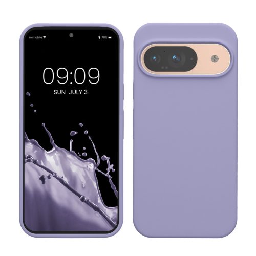 Pouzdro Kwmobile pro Google Pixel 9/Pixel 9 Pro, modré, silikonové, KWM000020PI015C