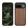 Pouzdro Kwmobile pro Google Pixel 9/Pixel 9 Pro, hnědé, dřevo/silikon, KWM000020PJ001C