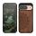 Pouzdro Kwmobile pro Google Pixel 9/Pixel 9 Pro, hnědé, dřevo/silikon, KWM000020PT002C