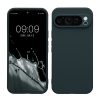 Pouzdro Kwmobile pro Google Pixel 9 Pro XL, tmavě zelené, silikonové, KWM000020PU006C