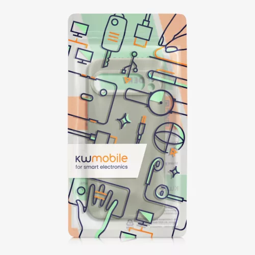 Pouzdro Kwmobile pro Google Pixel 9 Pro XL, světle zelené, silikonové, KWM000020PU007C
