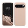 Pouzdro Kwmobile pro Google Pixel 9 Pro XL, krémové, silikonové, KWM000020PV001C