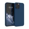 Silikonový kryt Kwmobile pro Apple iPhone 12 Pro Max, modrý, KWM000011JR081C