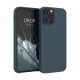 Silikonový kryt Kwmobile pro Apple iPhone 12 Pro Max, tmavě zelený, KWM000011JR082C