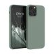 Silikonový kryt Kwmobile pro Apple iPhone 12 Pro Max, zelený, KWM000011JR084C
