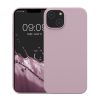 Pouzdro Kwmobile pro Apple iPhone 14, světle fialové, silikonové, KWM000016NI047C