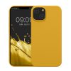 Pouzdro Kwmobile pro Apple iPhone 14, žluté, silikonové, KWM000016NI049C