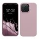 Pouzdro Kwmobile pro Apple iPhone 14 Pro Max, světle fialové, silikonové, KWM000016NL044C