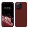 Silikonový kryt Kwmobile pro Apple iPhone 14 Pro Max, tmavě červený, KWM000016NL045C