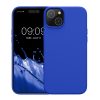 Silikonový kryt Kwmobile pro Apple iPhone 15 Plus, modrý, KWM000020CB009C