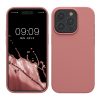Silikonový kryt Kwmobile pro Apple iPhone 15 Pro, růžový, KWM000020CC036C