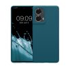 Pouzdro Kwmobile pro Motorola Moto G85, modré, silikonové, KWM000022TR003C