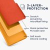 Pouzdro Kwmobile pro Motorola Moto G85, oranžové, silikonové, KWM000022TR007C