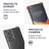 Pouzdro Kwmobile se šňůrkou pro Motorola Moto G85, průhledné/černé, silikonové, KWM000022TS001C