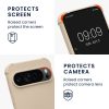 Pouzdro Kwmobile se šňůrkou na krk pro Google Pixel 9 Pro XL, krémové, silikonové, KWM000020PZ002C