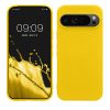 Pouzdro Kwmobile pro Google Pixel 9/Pixel 9 Pro, žluté, silikonové, KWM000020QA003C