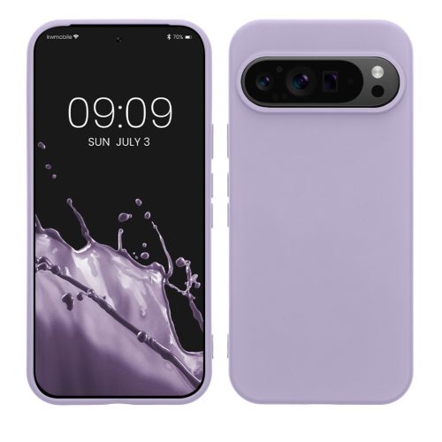 Pouzdro Kwmobile pro Google Pixel 9/Pixel 9 Pro, modré, silikonové, KWM000020QA004C