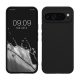 Pouzdro Kwmobile pro Google Pixel 9 Pro XL, černé, silikonové, KWM000020QB001C