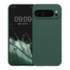 Pouzdro Kwmobile pro Google Pixel 9 Pro XL, tmavě zelené, silikonové, KWM000020QB002C