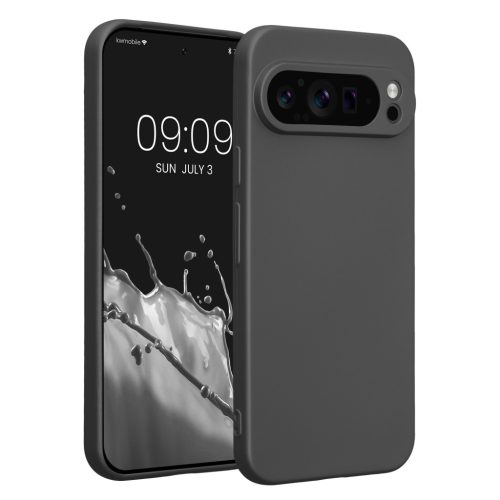 Pouzdro Kwmobile pro Google Pixel 9 Pro XL, šedé, silikonové, KWM000020QC003C