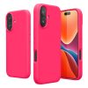Pouzdro Kwmobile pro Apple iPhone 16, růžové, silikonové, KWM000022TU001C