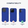 Silikonový kryt Kwmobile pro Apple iPhone 16, modrý, KWM000022TU004C