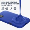Silikonový kryt Kwmobile pro Apple iPhone 16, modrý, KWM000022TU004C