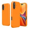 Pouzdro Kwmobile pro Apple iPhone 16, oranžové, silikonové, KWM000022TU007C
