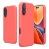 Pouzdro Kwmobile pro Apple iPhone 16, růžové, silikonové, KWM000022TU008C