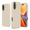 Pouzdro Kwmobile pro Apple iPhone 16, krémové, silikonové, KWM000022TU010C