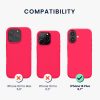 Silikonový kryt Kwmobile pro Apple iPhone 16 Plus, růžový, KWM000022TV001C