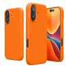 Silikonový kryt Kwmobile pro Apple iPhone 16 Plus, oranžový, KWM000022TV002C