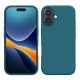 Silikonový kryt Kwmobile pro Apple iPhone 16 Plus, modrý, KWM000022TV003C