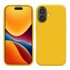 Silikonový kryt Kwmobile pro Apple iPhone 16 Plus, žlutý, KWM000022TV004C