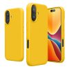 Silikonový kryt Kwmobile pro Apple iPhone 16 Plus, žlutý, KWM000022TV004C
