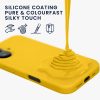 Silikonový kryt Kwmobile pro Apple iPhone 16 Plus, žlutý, KWM000022TV004C