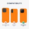 Pouzdro Kwmobile pro Apple iPhone 16 Pro, oranžové, silikonové, KWM000022TW003C