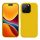 Pouzdro Kwmobile pro Apple iPhone 16 Pro, žluté, silikonové, KWM000022TW004C