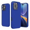 Silikonový kryt Kwmobile pro Apple iPhone 16 Pro, modrý, KWM000022TW005C