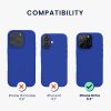 Silikonový kryt Kwmobile pro Apple iPhone 16 Pro, modrý, KWM000022TW005C