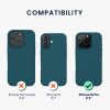 Silikonový kryt Kwmobile pro Apple iPhone 16 Pro, modrý, KWM000022TW006C