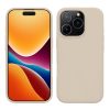 Pouzdro Kwmobile pro Apple iPhone 16 Pro, krémové, silikonové, KWM000022TW011C