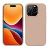Pouzdro Kwmobile pro Apple iPhone 16 Pro, krémové, silikonové, KWM000022TW013C