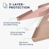 Pouzdro Kwmobile pro Apple iPhone 16 Pro, krémové, silikonové, KWM000022TW013C