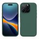 Pouzdro Kwmobile pro Apple iPhone 16 Pro, zelené, silikonové, KWM000022TW015C