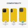 Silikonový kryt Kwmobile pro Apple iPhone 16 Pro Max, žlutý, KWM000022TX001C