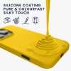 Silikonový kryt Kwmobile pro Apple iPhone 16 Pro Max, žlutý, KWM000022TX001C